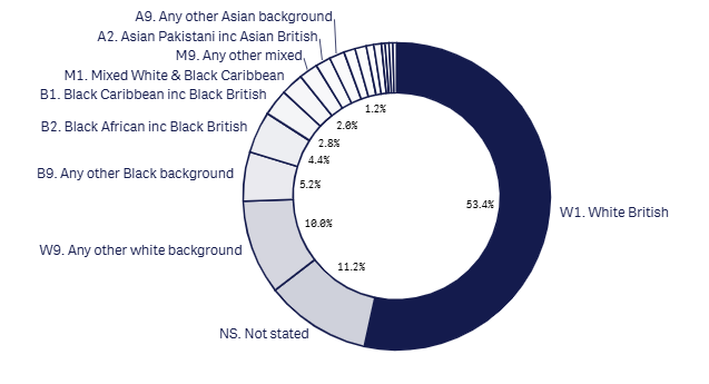 April 2026 Last month 18+1 ethnicity graph.png