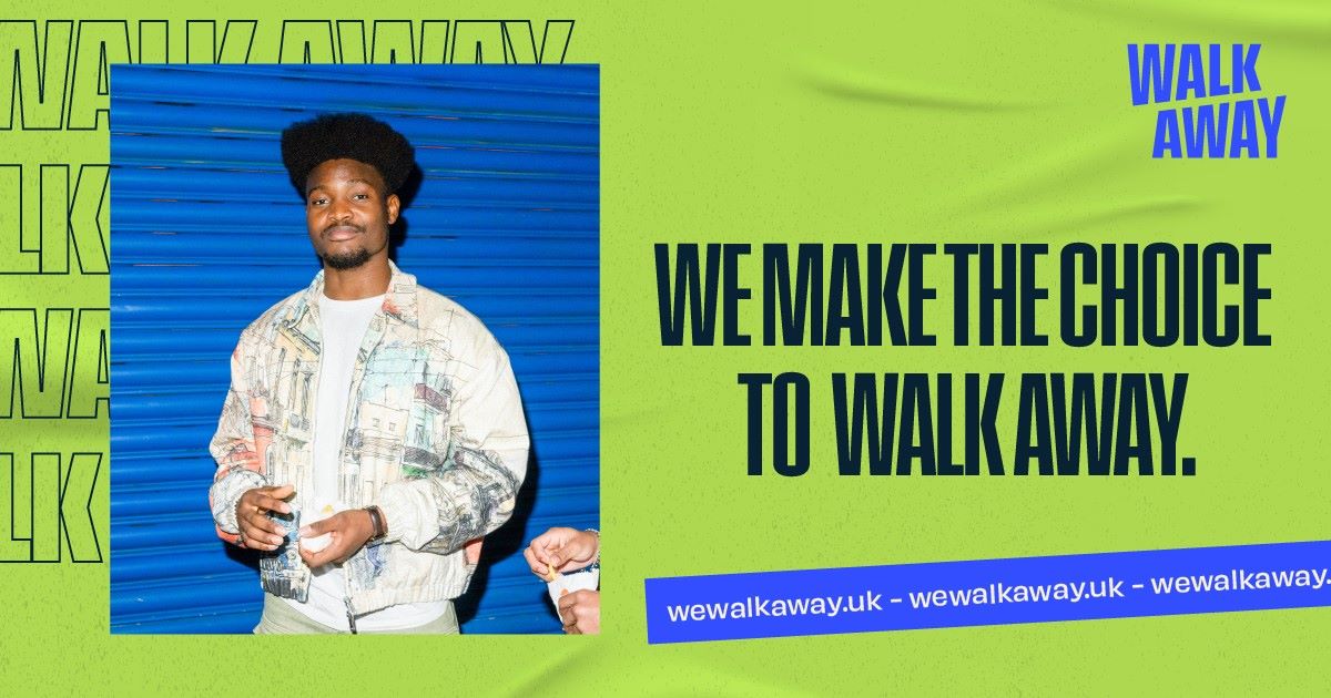 Make the choice to walk away