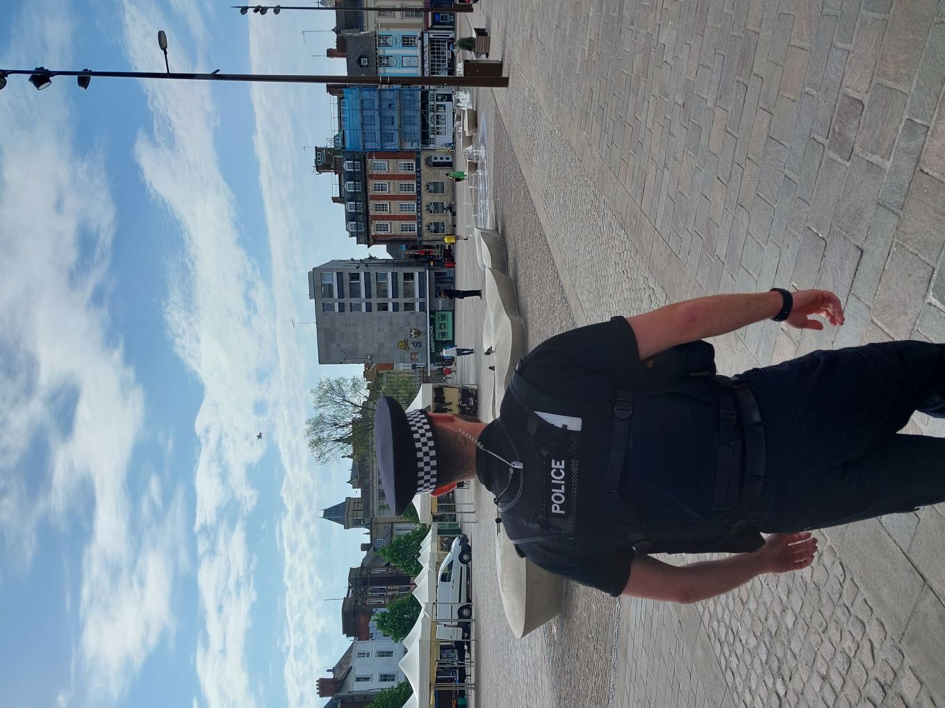 On patrol in Northampton town centre.jpg