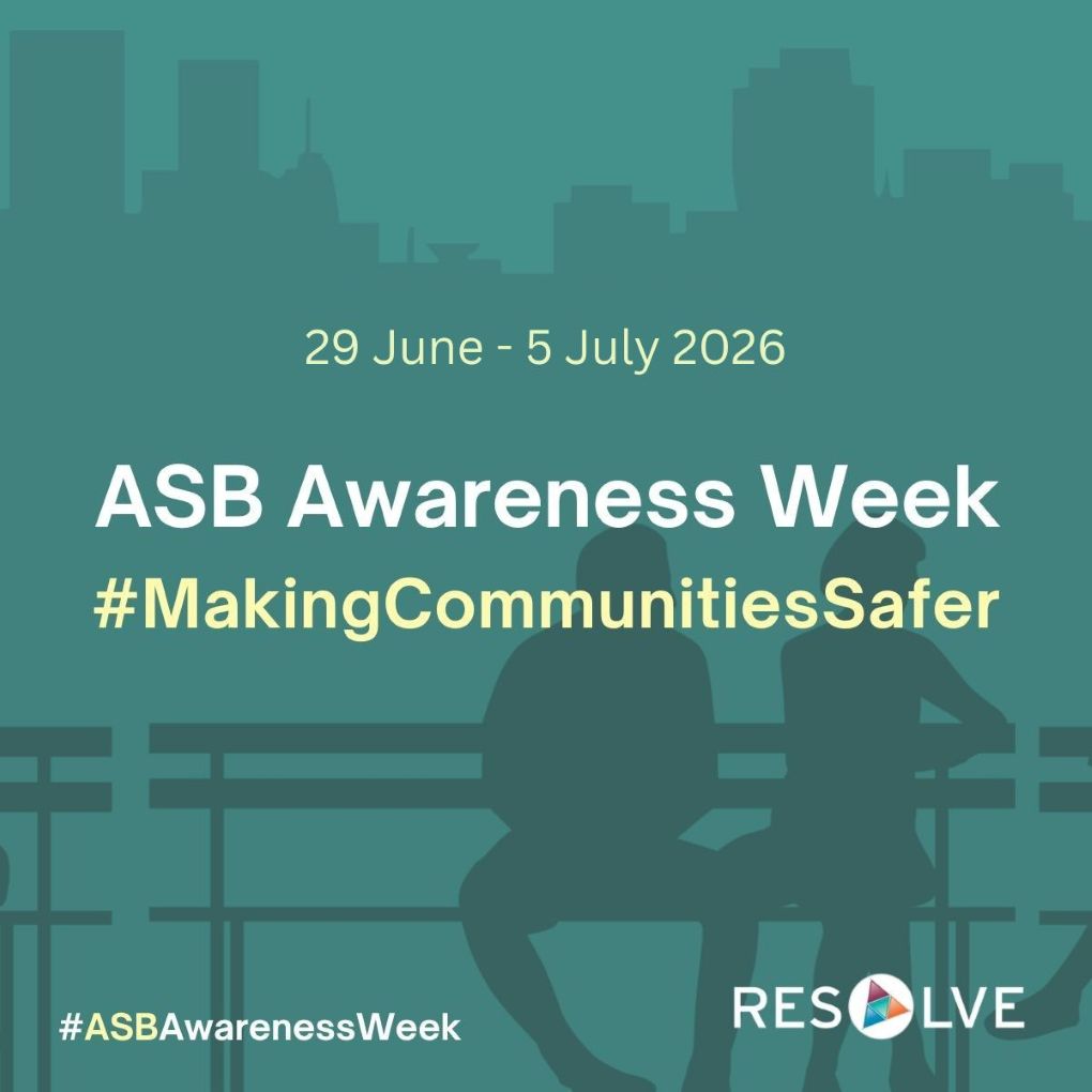 A graphic for ASB Awareness Week - Making Communities Safer