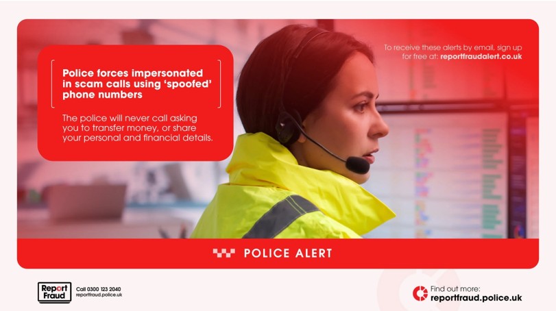 Report Fraud alert: Police forces being impersonated in scam calls ...