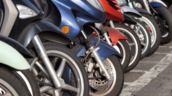 Protect your motorcycle, moped or scooter from theft